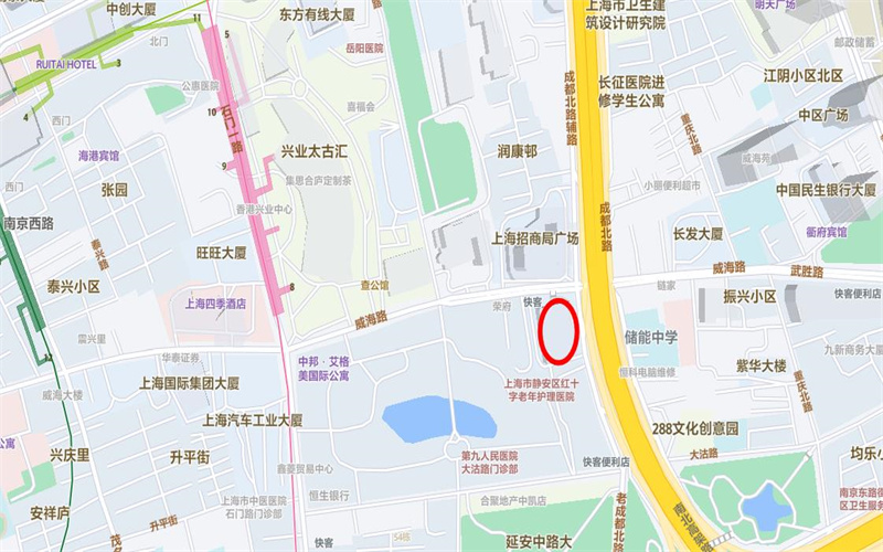 恒利国际大厦，坐落于上海市静安区的核心地带